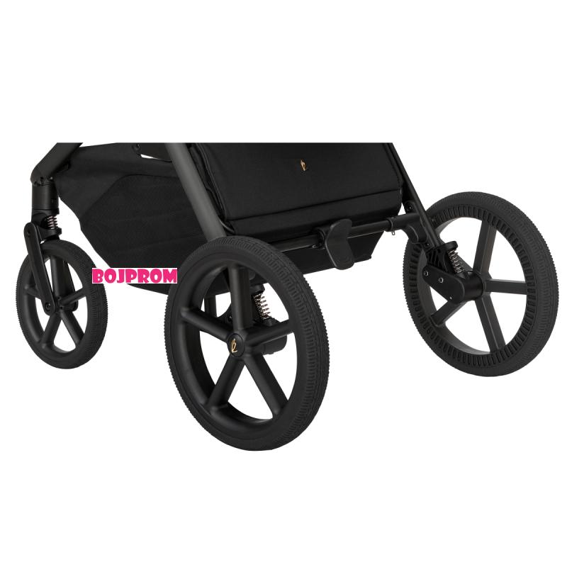 KIKKA BOO KOLICA GOYA 3U1 PLATINUM OLIVE I SJEDALICA I-CLASS I-SIZE NOIR I BAZA I-CLASS 360 