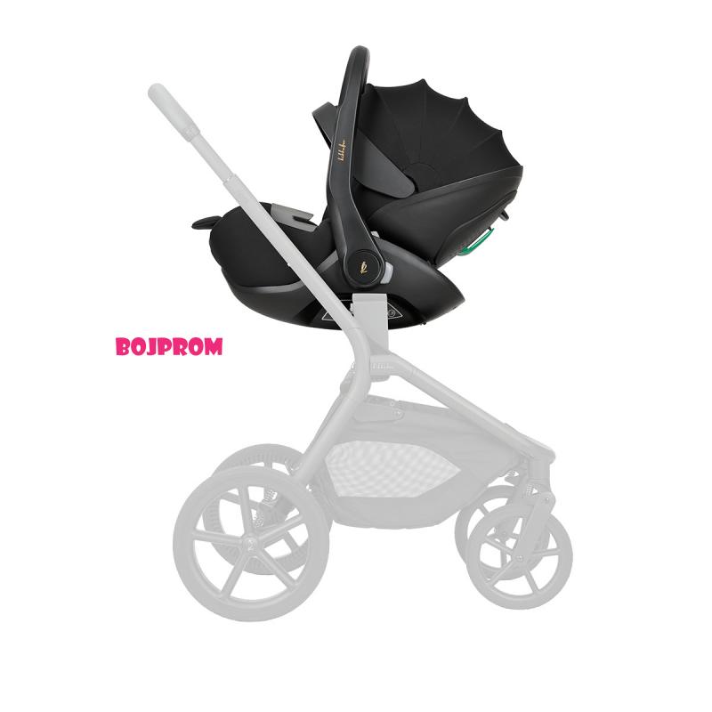 KIKKA BOO KOLICA GOYA 3U1 PLATINUM OLIVE I SJEDALICA I-CLASS I-SIZE NOIR I BAZA I-CLASS 360 