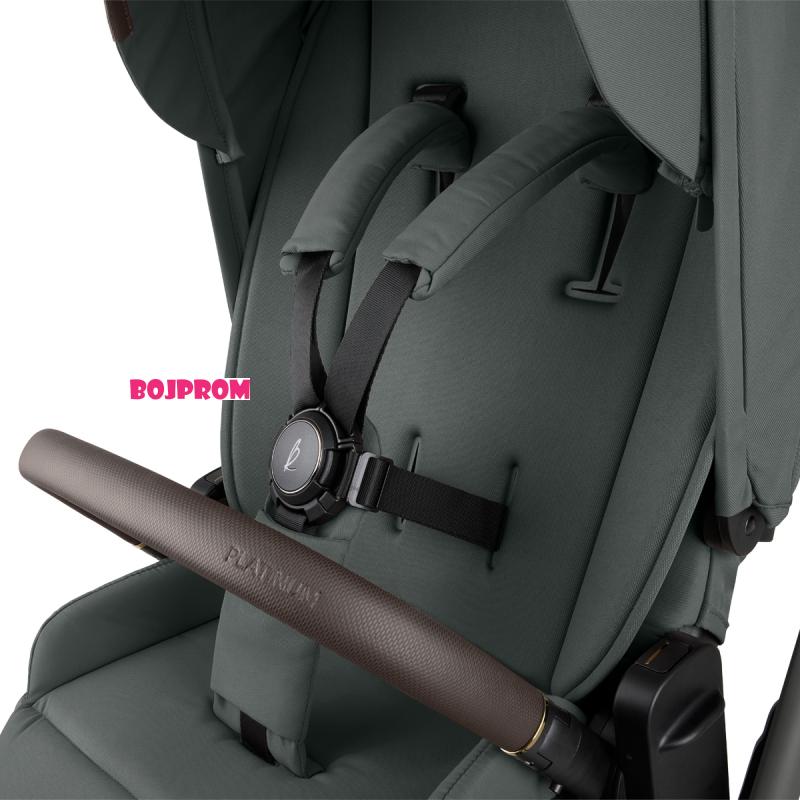 KIKKA BOO KOLICA GOYA 3U1 PLATINUM OLIVE I SJEDALICA I-CLASS I-SIZE NOIR I BAZA I-CLASS 360 