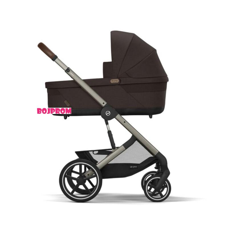 CYBEX KOLICA BALIOS 3U1 CHOCOLATE SA SJEDALICOM CLOUD G I-SIZE PLUS ALMOND 
