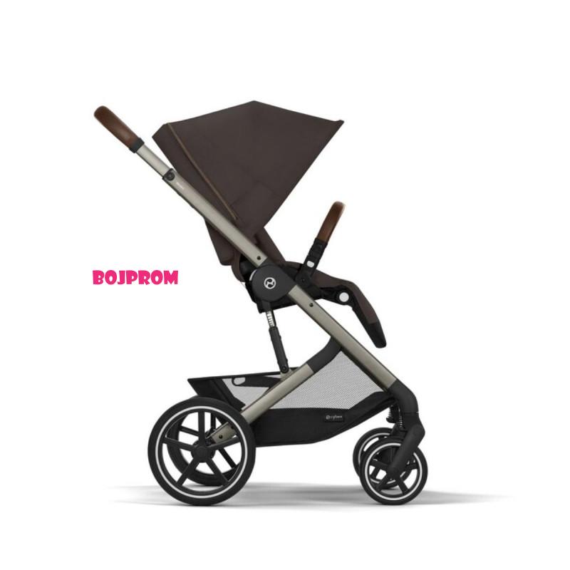 CYBEX KOLICA BALIOS 3U1 CHOCOLATE SA SJEDALICOM CLOUD G I-SIZE PLUS ALMOND 