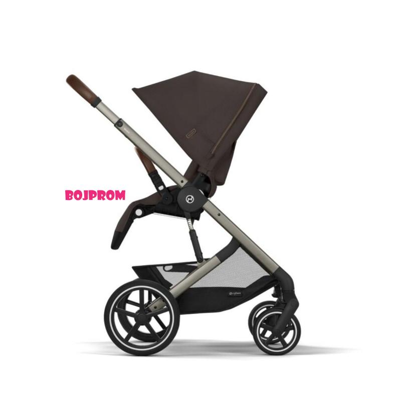 CYBEX KOLICA BALIOS 3U1 CHOCOLATE SA SJEDALICOM CLOUD G I-SIZE PLUS ALMOND 