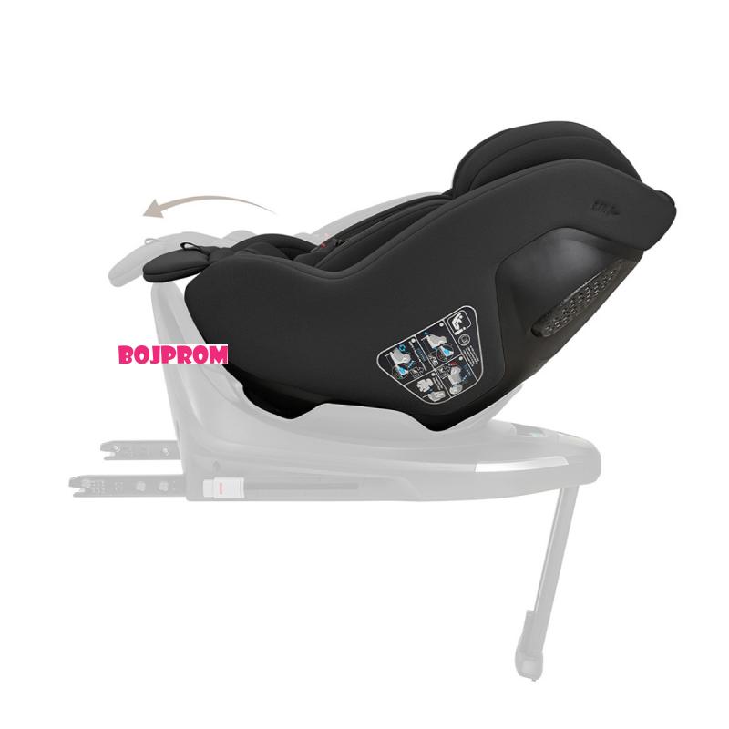 KIKKA BOO AUTOSJEDALICA I-CLASS I-SIZE NOIR (GOYA) 41002170010 + BAZA I-CLASS +AUTOSJEDALICA I-CLASS PLUS I-SI 