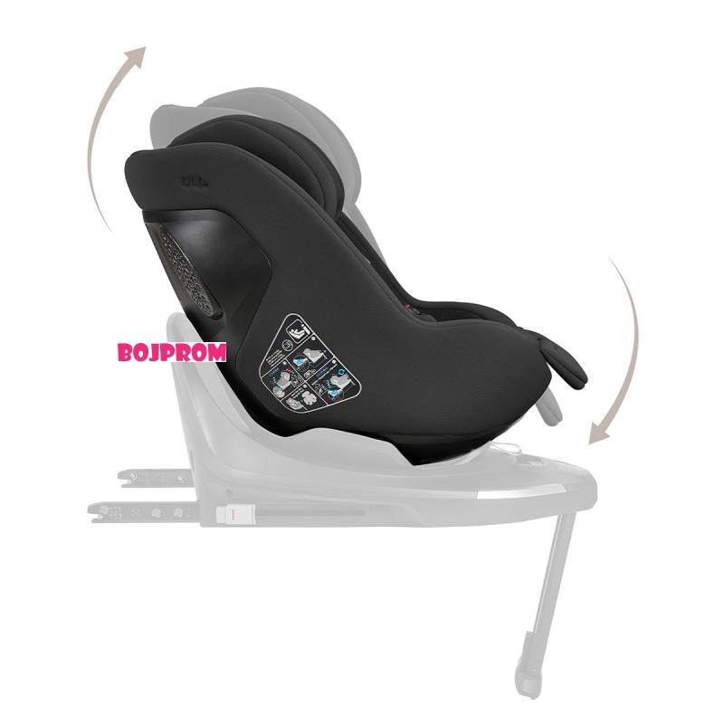 KIKKA BOO AUTOSJEDALICA I-CLASS I-SIZE NOIR (GOYA) 41002170010 + BAZA I-CLASS +AUTOSJEDALICA I-CLASS PLUS I-SI 