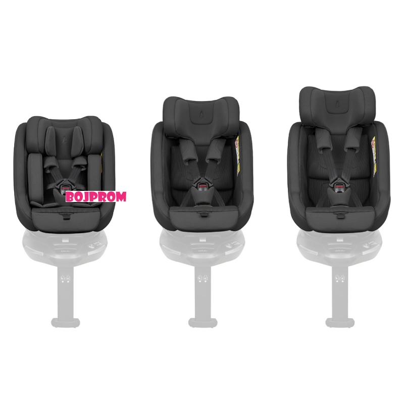 KIKKA BOO AUTOSJEDALICA I-CLASS I-SIZE NOIR (GOYA) 41002170010 + BAZA I-CLASS +AUTOSJEDALICA I-CLASS PLUS I-SI 