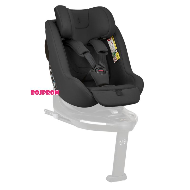 KIKKA BOO AUTOSJEDALICA I-CLASS PLUS I-SIZE NOIR 31002110001 + ROTIRAJUCA ISOFIX BAZA I-CLASS 360 