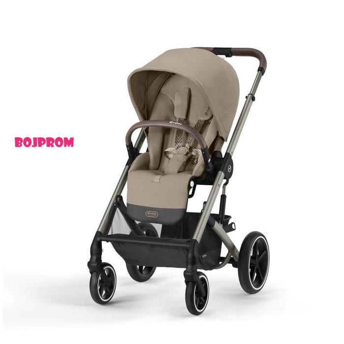 CYBEX KOLICA BALIOS 3U1 ALMOND BEIGE, TAUPE KONSTRUKCIJA (KOLICA, KORPA I SJEDALICA CLOUD G I-SIZE PLUS) 