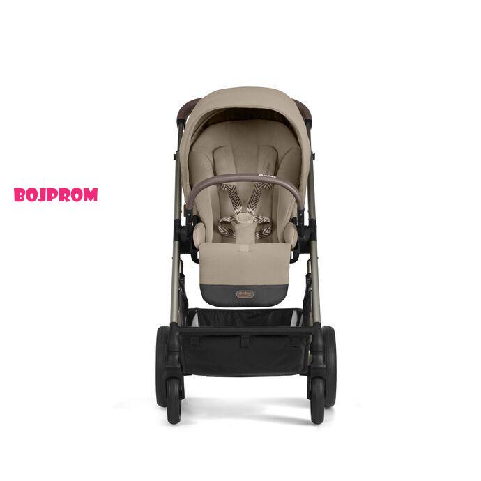 CYBEX KOLICA BALIOS 3U1 ALMOND BEIGE, TAUPE KONSTRUKCIJA (KOLICA, KORPA I SJEDALICA CLOUD G I-SIZE PLUS) 
