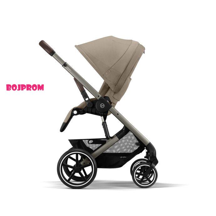 CYBEX KOLICA BALIOS 3U1 ALMOND BEIGE, TAUPE KONSTRUKCIJA (KOLICA, KORPA I SJEDALICA CLOUD G I-SIZE PLUS) 