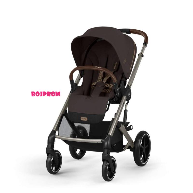 CYBEX KOLICA BALIOS 3U1 CHOCOLATE(KOLICA,KORPA I AUTOSJEDALICA CLOUD G I-SIZE PLUS MAGIC BLACK) 