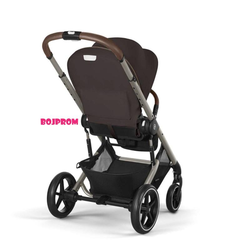 CYBEX KOLICA BALIOS 3U1 CHOCOLATE(KOLICA,KORPA I AUTOSJEDALICA CLOUD G I-SIZE PLUS MAGIC BLACK) 