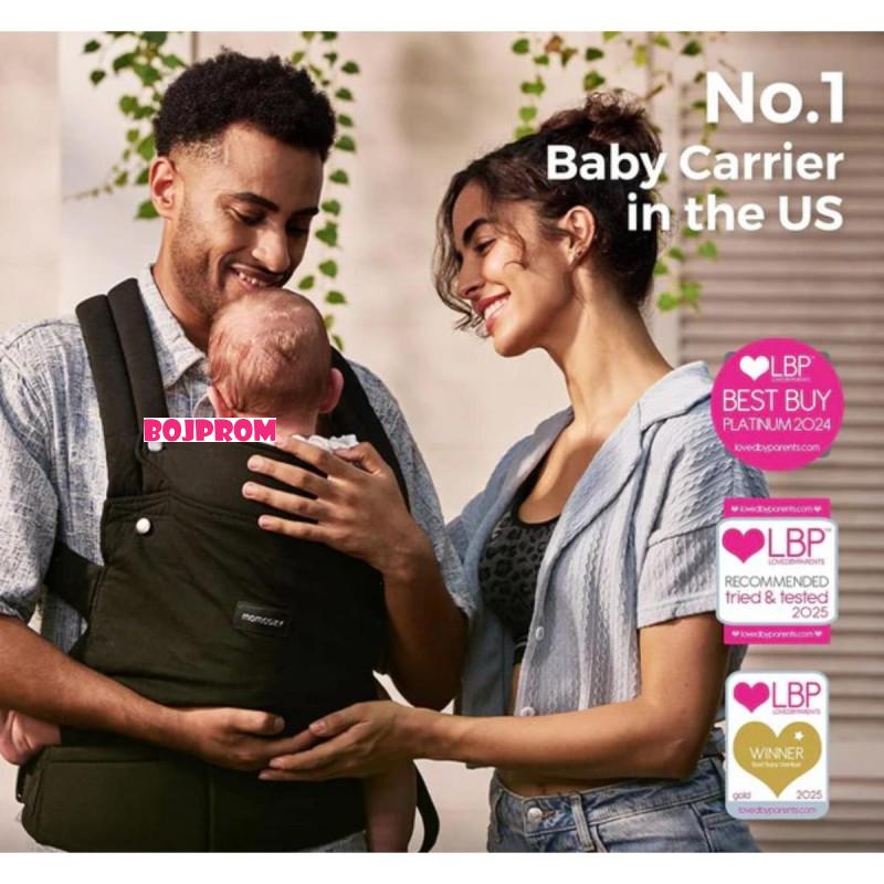 MOMCOZY KENGUR NOSILJKA BLACK BC001-BL12NB-A BC001 