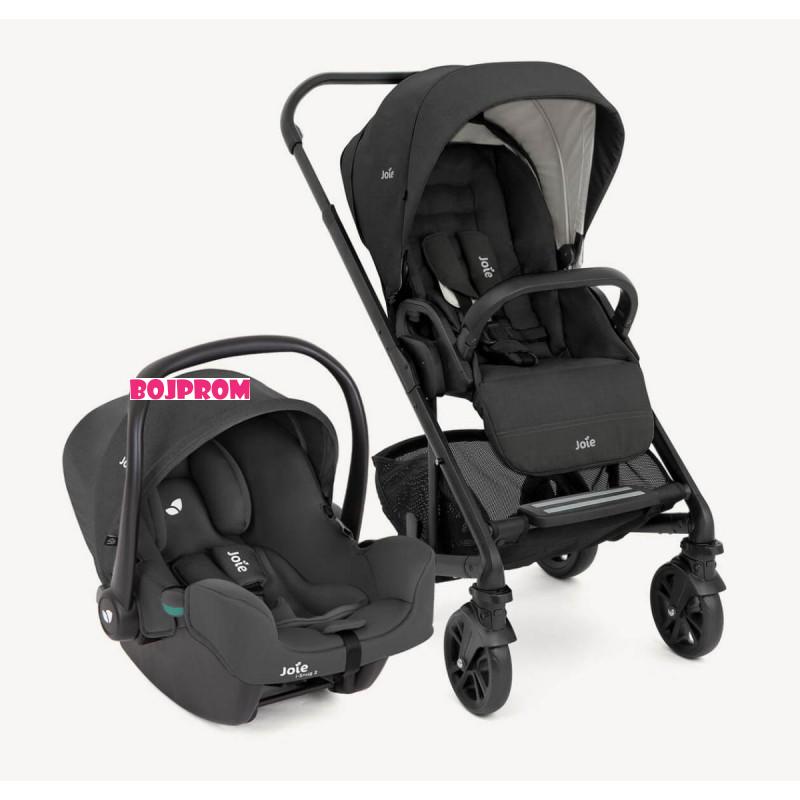 JOIE KOLICA CHROME SHALE I SJEDALICA I-SNUG SHALE 