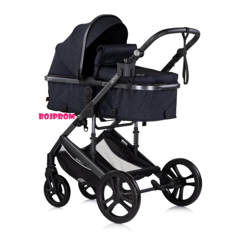 CHIPOLINO KOLICA AMORE BLACKBERRY 2U1 KKAM02501BB 