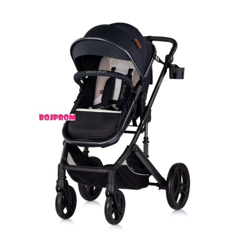 CHIPOLINO KOLICA AMORE BLACKBERRY 2U1 KKAM02501BB 