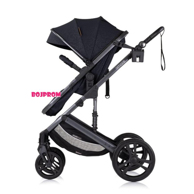 CHIPOLINO KOLICA AMORE BLACKBERRY 2U1 KKAM02501BB 