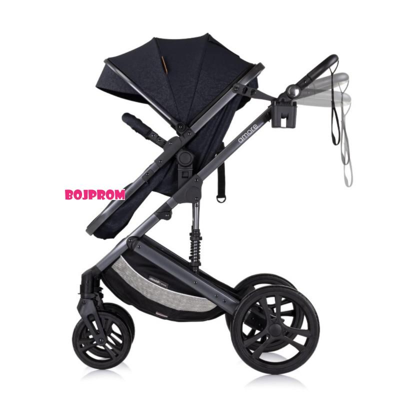 CHIPOLINO KOLICA AMORE BLACKBERRY 2U1 KKAM02501BB 