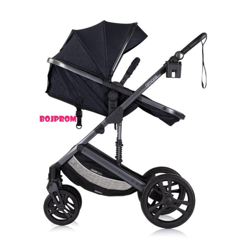 CHIPOLINO KOLICA AMORE BLACKBERRY 2U1 KKAM02501BB 