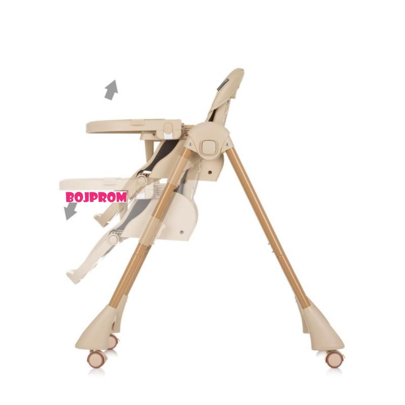 CHIPOLINO STOLICA ZA HRANJENJE CANDY SHOP MACADAMIA STHCS02402MA 