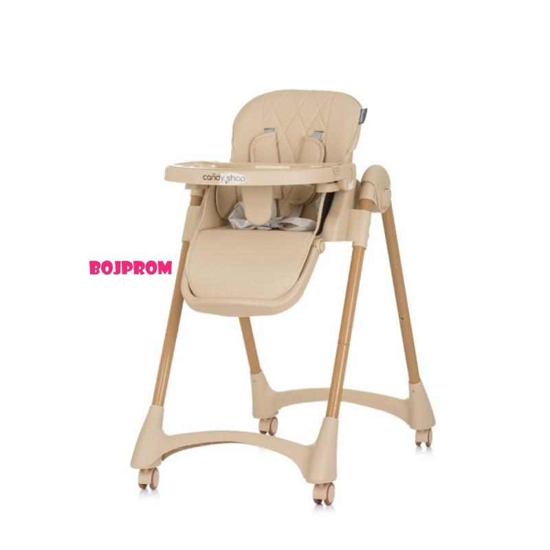 CHIPOLINO STOLICA ZA HRANJENJE CANDY SHOP MACADAMIA STHCS02402MA 