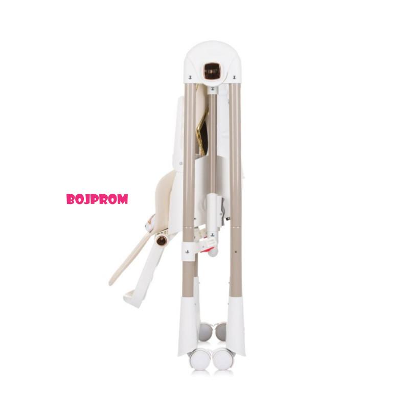 CHIPOLINO STOLICA ZA HRANJENJE I LJULJA 2U1 MILK SHAKE MACADAMIA STHMS02402MA 