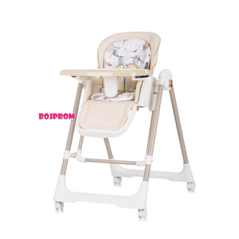 CHIPOLINO STOLICA ZA HRANJENJE I LJULJA 2U1 MILK SHAKE MACADAMIA STHMS02402MA 