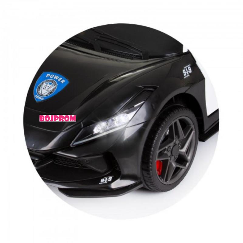CHIPOLINO AUTO NA AKUMULATOR POLICE BLACK ELKPL02401BL 