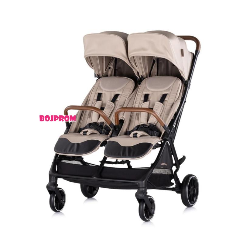 CHIPOLINO KOLICA ZA BLIZANCE TWINITY TIRAMISU KBTT02502TR 