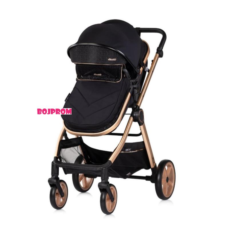 CHIPOLINO KOLICA VISTA BLACKBERRY 2U1 KKVS02501BB 