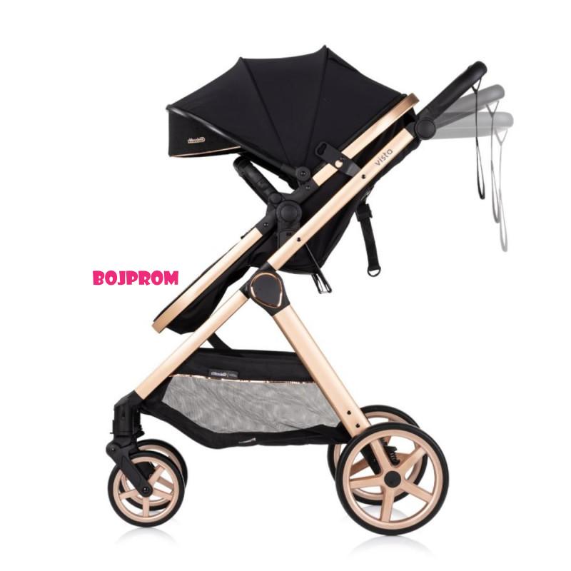 CHIPOLINO KOLICA VISTA BLACKBERRY 2U1 KKVS02501BB 