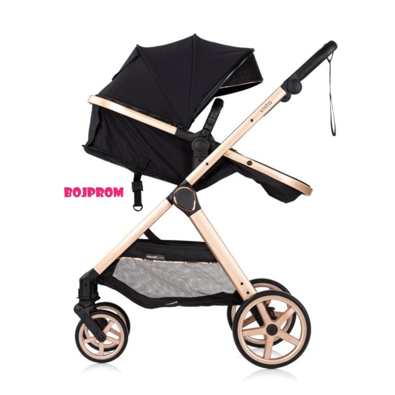 CHIPOLINO KOLICA VISTA BLACKBERRY 2U1 KKVS02501BB 