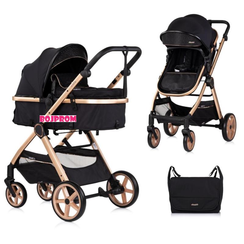 CHIPOLINO KOLICA VISTA BLACKBERRY 2U1 KKVS02501BB 