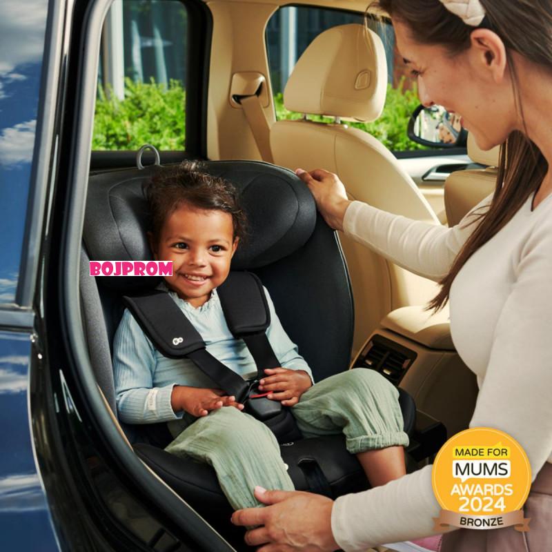 KINDERKRAFT AUTOSJEDALICA I-360 I-SIZE BLACK 44329 