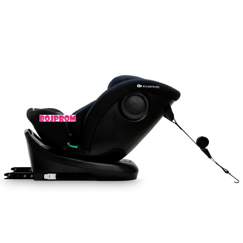 KINDERKRAFT AUTOSJEDALICA I-GROW I-SIZE BLACK 48384 