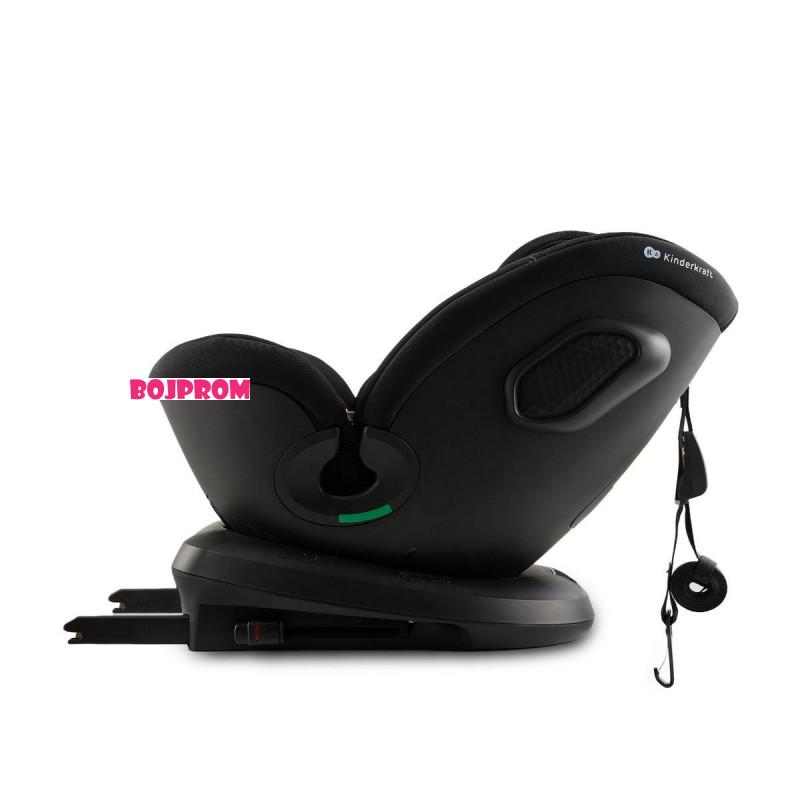 KINDERKRAFT AUTOSJEDALICA XPEDITION 3 I-SIZE BLACK 52828 