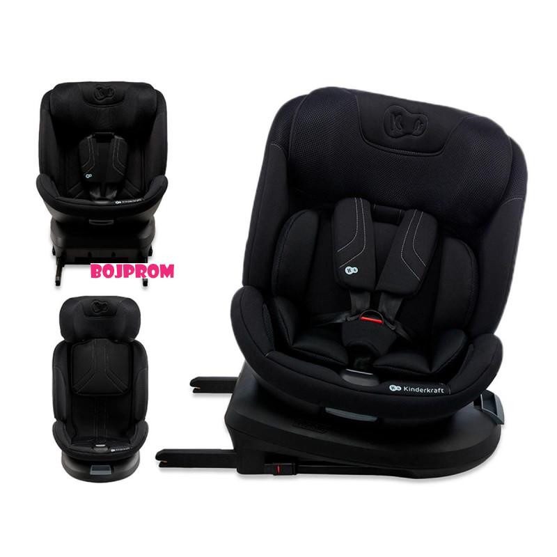 KINDERKRAFT AUTOSJEDALICA XPEDITION 3 I-SIZE BLACK 52828 