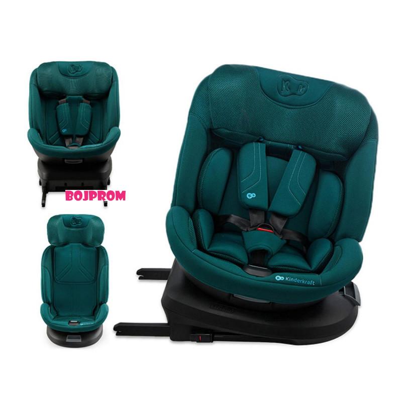 KINDERKRAFT AUTOSJEDALICA XPEDITION 3 I-SIZE GREEN 52830 