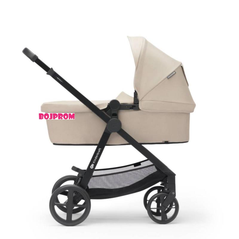 KINDERKRAFT KOLICA 3U1 NEWLY MINK PRO SAND BEIGE 43204 