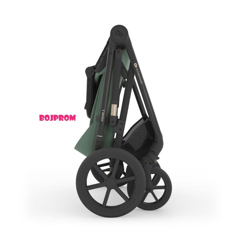 KINDERKRAFT KOLICA 3U1 PRIME 3 DARK GREEN 52467 