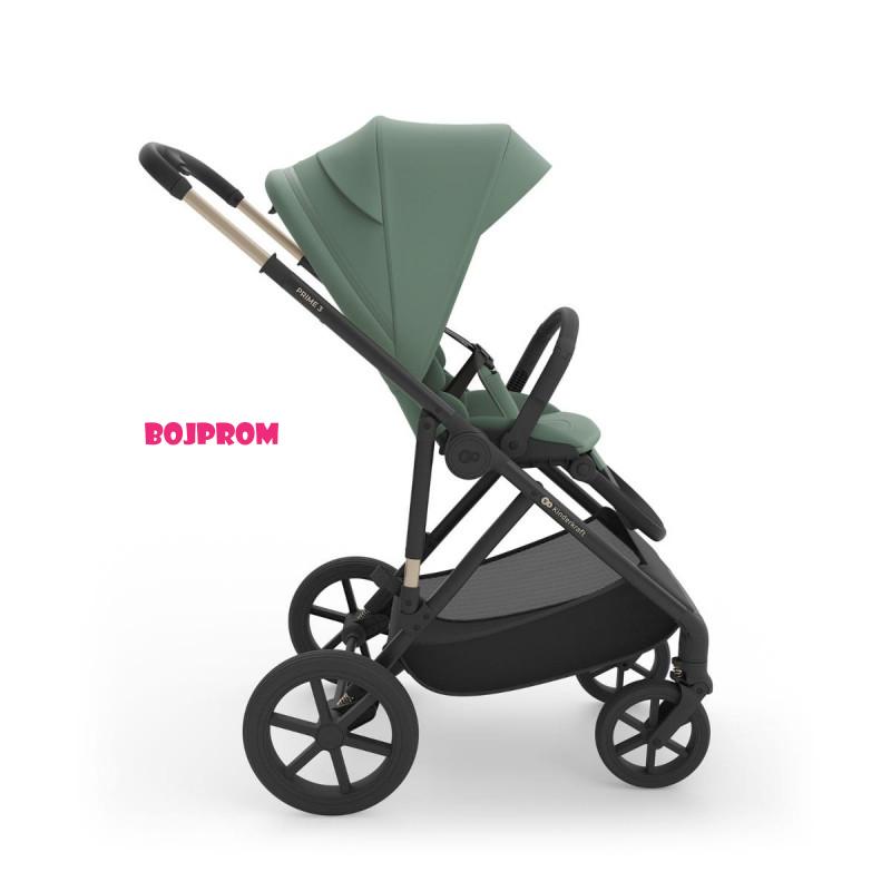 KINDERKRAFT KOLICA 3U1 PRIME 3 DARK GREEN 52467 