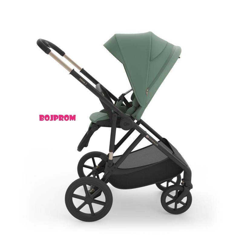 KINDERKRAFT KOLICA 3U1 PRIME 3 DARK GREEN 52467 