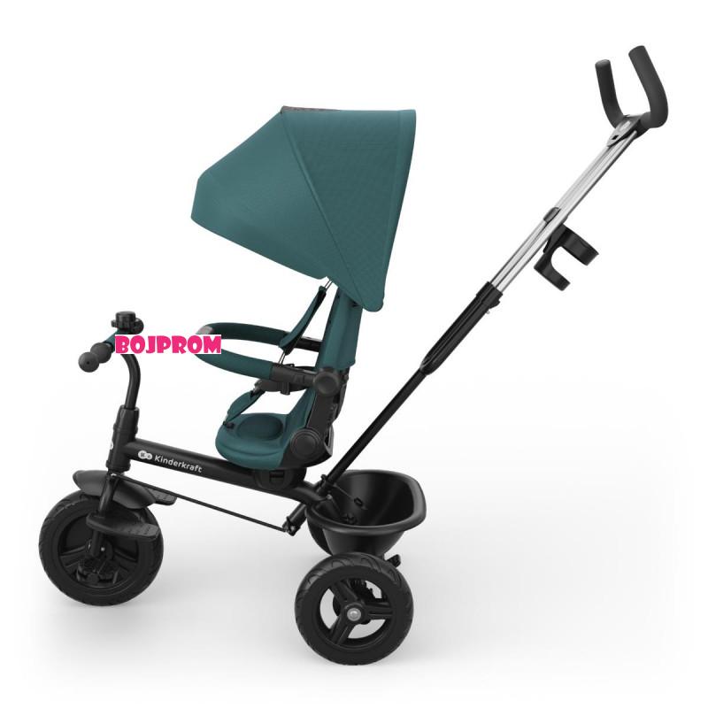 KINDERKRAFT TRICIKL ASTON 2 PLUS GREEN 53296 