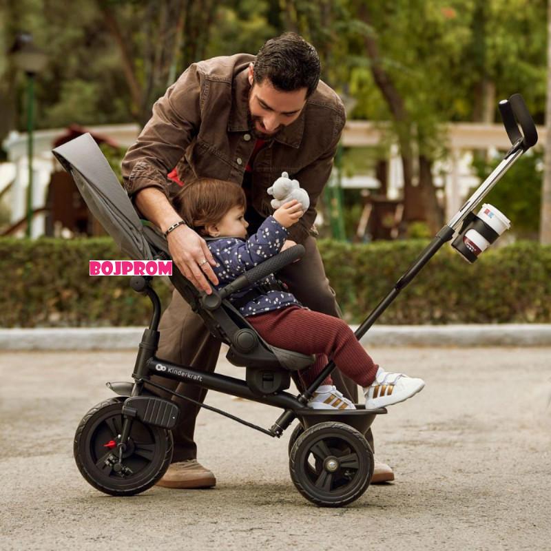 KINDERKRAFT TRICIKL ASTON 2 PLUS GREEN 53296 