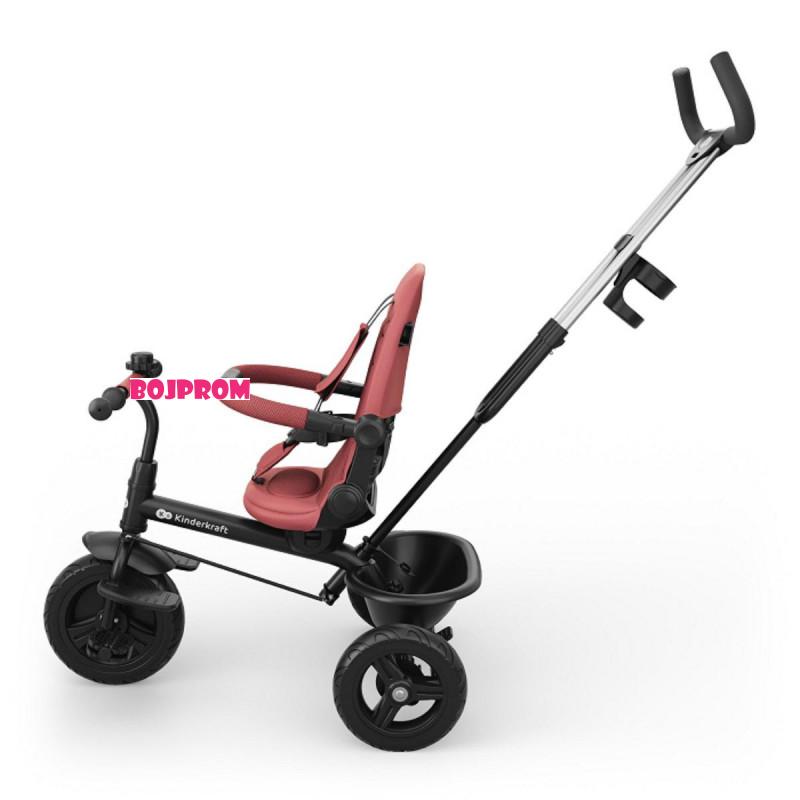 KINDERKRAFT TRICIKL ASTON 2 PLUS PINK 53299 