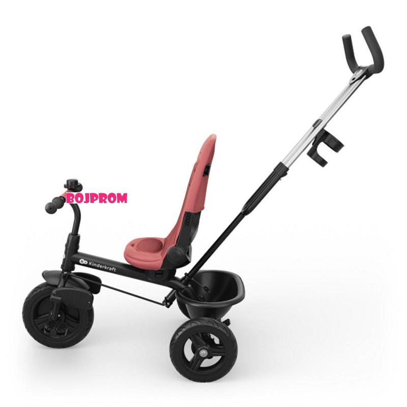 KINDERKRAFT TRICIKL ASTON 2 PLUS PINK 53299 
