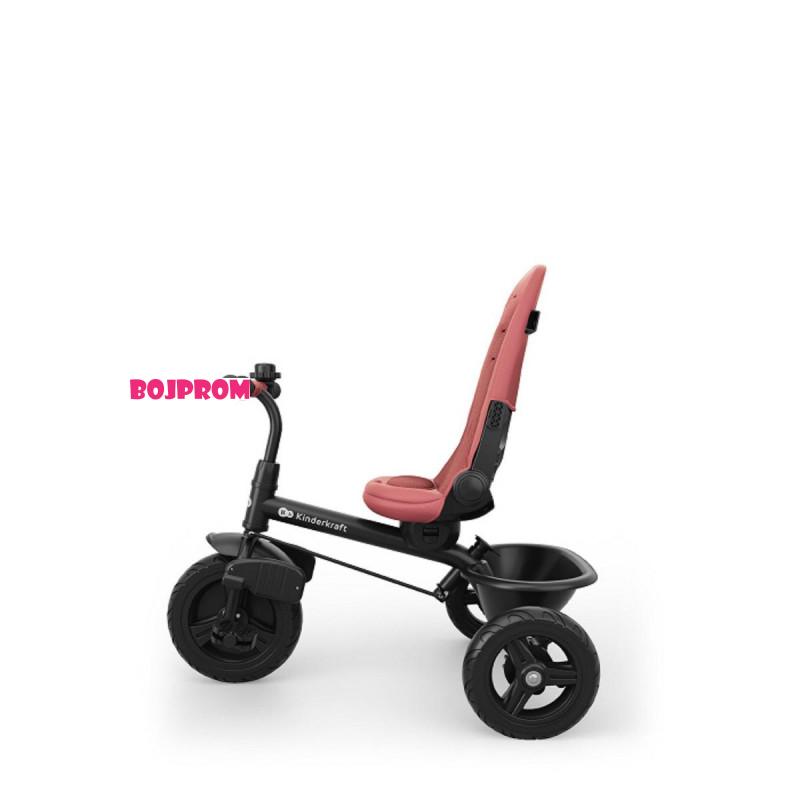 KINDERKRAFT TRICIKL ASTON 2 PLUS PINK 53299 