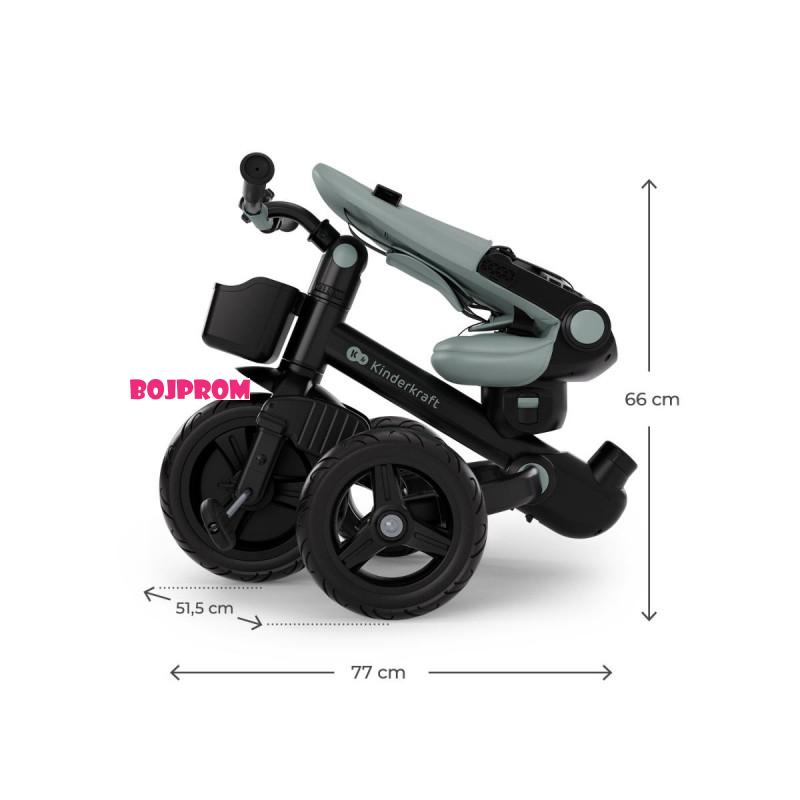 KINDERKRAFT TRICIKL AVEO 2 PLUS GREEN 53293 