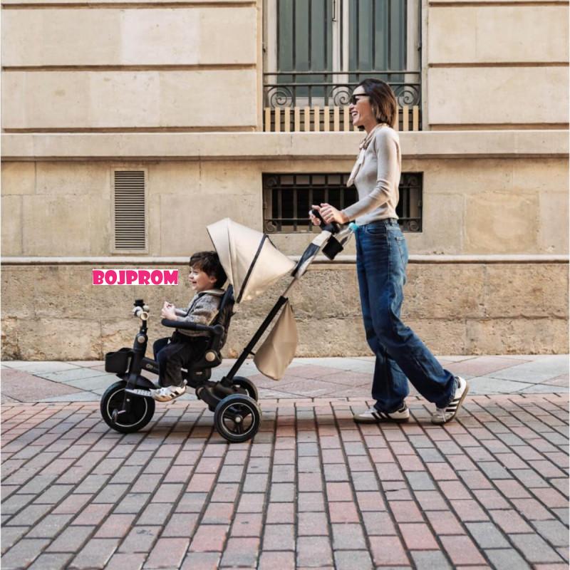 KINDERKRAFT TRICIKL SPINSTEP 2 PLUS BEIGE 53305 