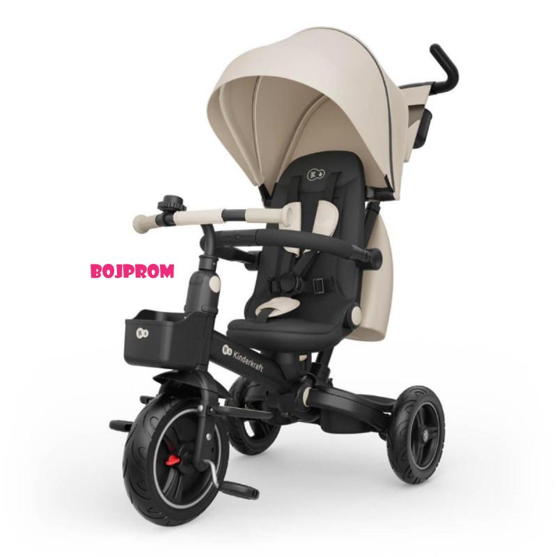 KINDERKRAFT TRICIKL SPINSTEP 2 PLUS BEIGE 53305 