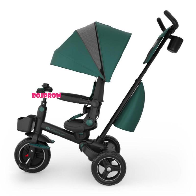 KINDERKRAFT TRICIKL SPINSTEP 2 PLUS GREEN 53306 